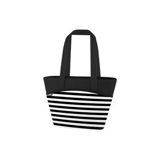 Thermos Black White Stripes 9 Can Lunchtote 7.5l5h Kalt