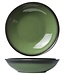 Cosy & Trendy For Professionals Vigo - Assiette creuse - Vert - D22cm - Porcelaine - (lot de 6)