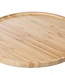 C&T Snack board - Serving board - Round - 33x1,8cm - Wood.