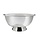 C&T Champagne-emmer op voet - Zilver - D40cm - Inox