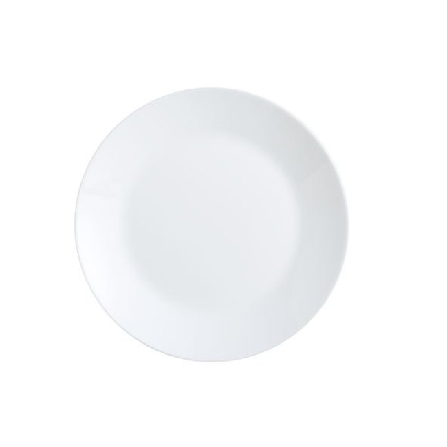 Arcopal Zelie - Assiettes plates - 25cm - Opale - (lot de 12)