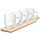 C&T Degustatie Set Plank - 4 Pinten 285ml48x10xh1.8cm