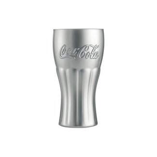 Luminarc Coca Cola Mirror - Glazen - Zilver -37cl - (set van 6)