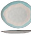 C&T Malibu Dessert Plate Oval 20.5x17.5cm - Ceramic - (Set of 6)