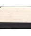 C&T Nero Planche A Couper Bamboo Av. Plateaupl. Dans Support Noir 38x25xh4.7cm
