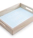 Cosy @ Home Plateau Aqua Wood 23x30x5cmhome Sweet Home