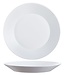 Luminarc Harena Tableware - Deep Plates - 23.6cm - White - Glass - (Set of 6)