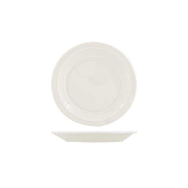 C&T Bistro - Dessertteller - Weiß - D21cm - Porzellan - (6er-Set)