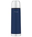 Thermos Soft Touch Isolierflasche Edelstahl 0.5lblau