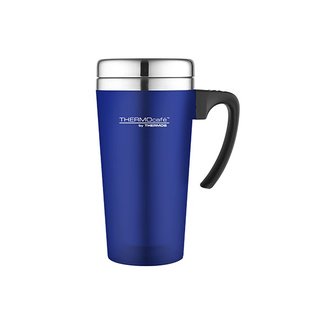 Thermos Soft Touch Travel Mug Blauw 420ml