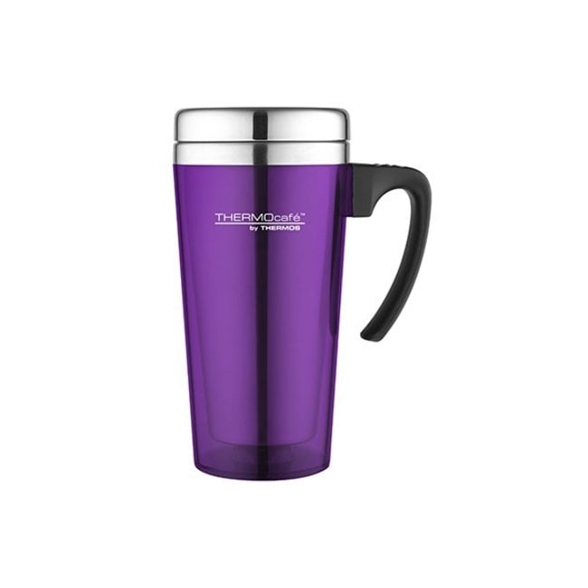 Thermos Soft Touch Travel Mug Purple 420ml