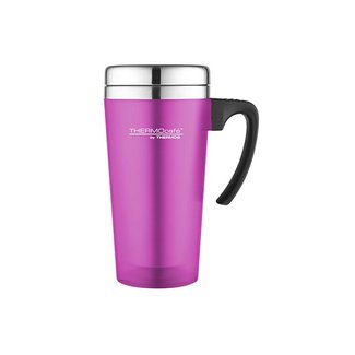 Thermos Soft Touch Travel Mug Pink 420ml