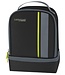 Thermos Neo Dual Compartm Lunch Kit Black-lime