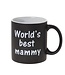 C&T Mug D9xh10.5cm World Greatest Mammy47cl - Black (6er Set)