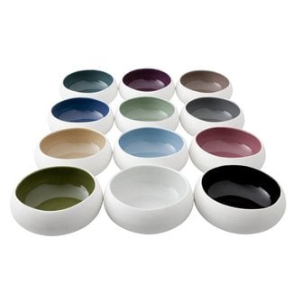 Cosy & Trendy For Professionals Rainbow Bowl D12xh5cm 12 Ass