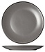 C&T Speckle - Dessertbord - Grijs - D19.5xh2.5cm - Keramiek - (set van 6)