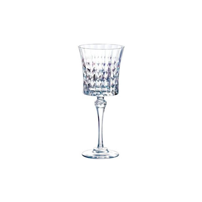 Cristal D'arques Lady Diamond - Wine Glasses - 19cl - (Set of 6).