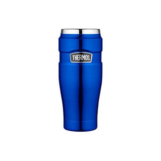 Thermos King Tumbler Mug Metalic Blauw 470ml8.5x8.5xh20cm
