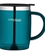 Thermos Schreibtischbecher Lagoon Blue 0,45 Liter 9x9x12cm