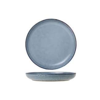 C&T Loft - Gris - Soucoupes à café - Céramique - D12,5cm - (lot de 6)