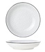 C&T Tavola-Grau - Tiefe Platte - D20,5 cm - Porzellan - (6er-Set)