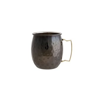 C&T Mug Moscou Noir Martelé 45cl