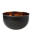C&T Bowl 17xh10cm Black Out - Copper In