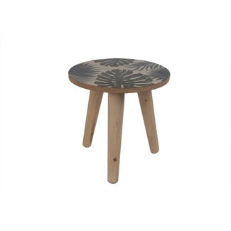 Cosy @ Home Jungle Table Wood Nature 25x25x25cm