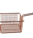 C&T Fry Basket Copper Plated 14x14xh7.5cm