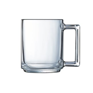 Luminarc A La Bonne Heure - Tasse - Transparent - 25cl - Verre - (lot de 6).