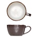 C&T Plato-Cuivre - Grande Tasse à Café - 55cl - Porcelaine - (lot de 6)