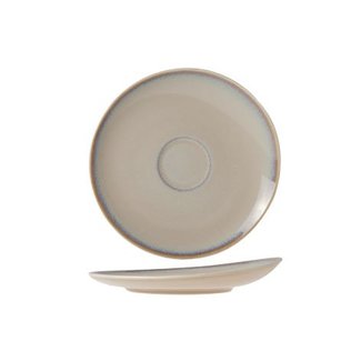 Cosy & Trendy For Professionals Vigo - Beige - Soucoupe - D16cm - Porcelaine - (lot de 6)