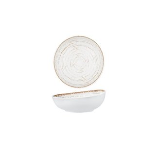 Cosy & Trendy For Professionals Madera - Bowl - White - D14cm - Porcelain - (set of 6).