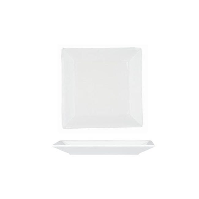 Cosy & Trendy For Professionals Panorama - Brotteller - Weiß - 15,5x15,5cm - Porzellan - (6er-Set)