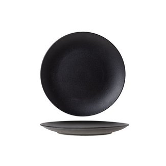 Cosy & Trendy For Professionals Blackstone - Dinerbord - Zwart - D24cm - Porselein - (set van 6)...