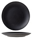 Cosy & Trendy For Professionals Blackstone - Assiette plate - Noir - D24cm - Porcelaine - (lot de 6)