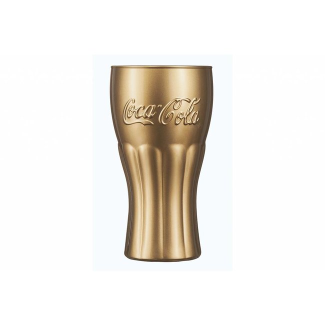 Luminarc Coca Cola - Glasses - Gold - 37cl - (set of 6)