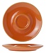 Cosy & Trendy For Professionals Bola-Orange - Kaffeeteller - D14,5cm - Porzellan - (12er-Set)