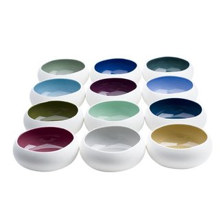 Cosy & Trendy For Professionals Rainbow Bowl 85cl D16xh6,5cm 12ass (12er Set)