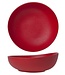 Cosy & Trendy For Professionals Dazzle - Bowl - Red - D21cm - Porcelain - (set of 2)