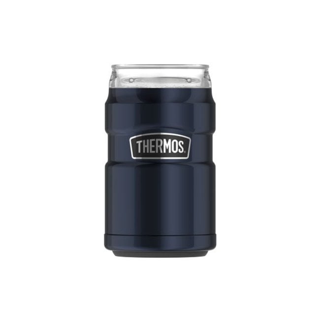 Thermos King 2en1 Mug Et Porte-cannettes Bleu290ml 7.5x7.5x11.5cm