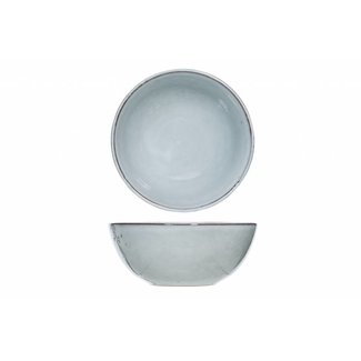 C&T Loft - Schüssel - Grau - D12,5xh5,3 cm - Keramik - (6er-Set).