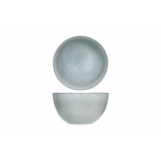 C&T Dachboden - Salatschüssel - Grau - D24.5xh13.3cm - Keramik - (2er-Set).
