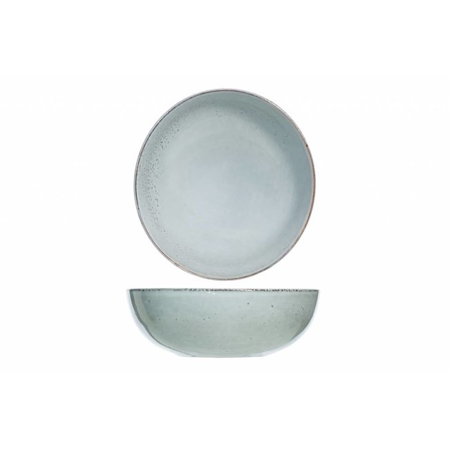 C&T Loft - Deep Plates - D20.5xh7.2cm - Ceramic - (Set of 6)