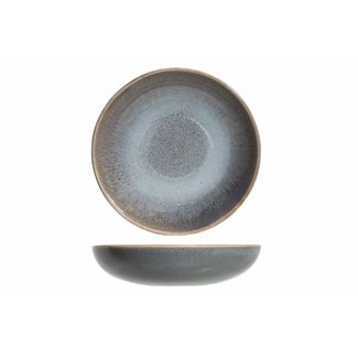 C&T Urban - Dish - Gray - D12xh3cm - Ceramic - (set of 6).