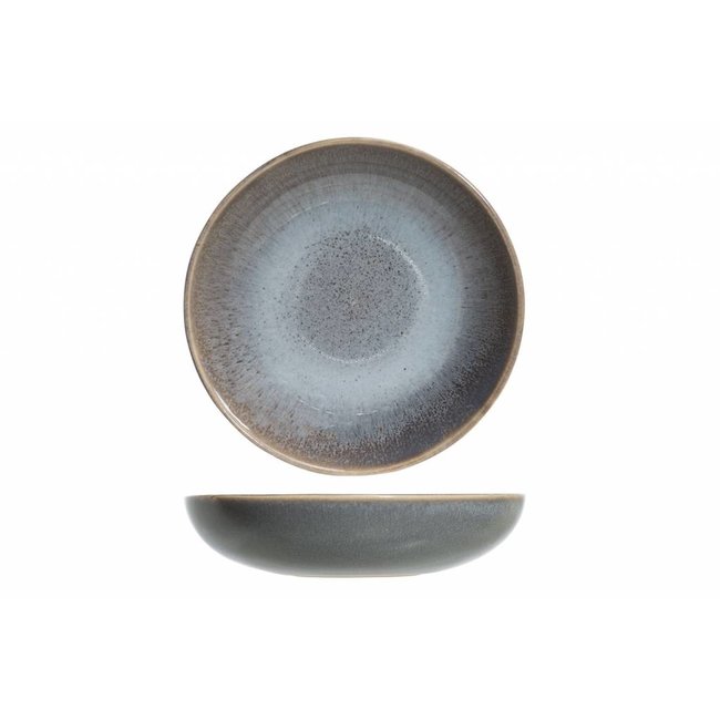 C&T Urban - Schale - Grau - D12xh3cm - Keramik - (6er-Set)
