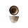C&T Atilla - Bowl - Brown - D10xh6cm - Ceramic - (set of 6)