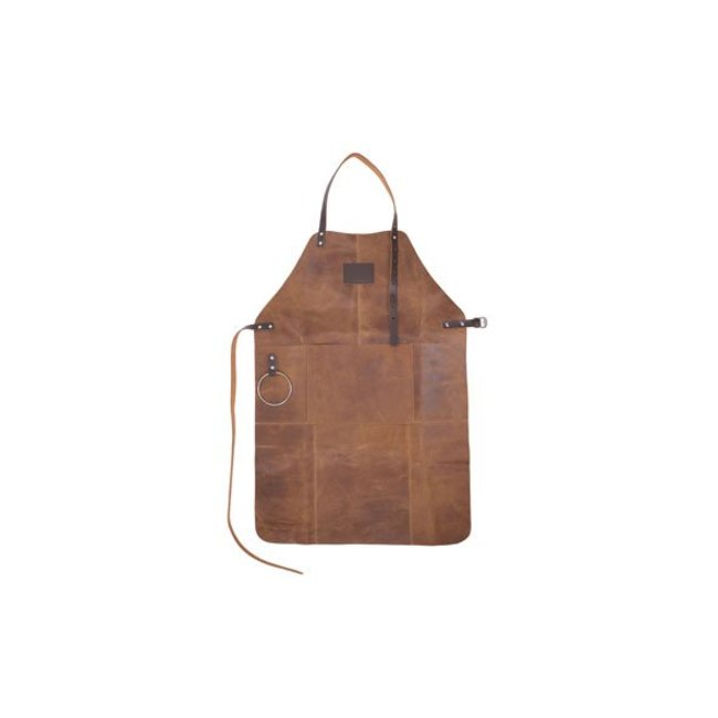 C&T Apron - Brown - 80x54cm - Leather