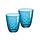 Luminarc Concepto-Bulle-Pepite - Blau - Wassergläser - 31 cl - Glas - (6er-Set)