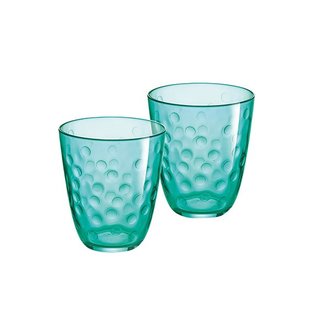 Luminarc Concepto-Bulle-Pepite - Green - Water glasses - 31 cl - Glass - (Set of 6)